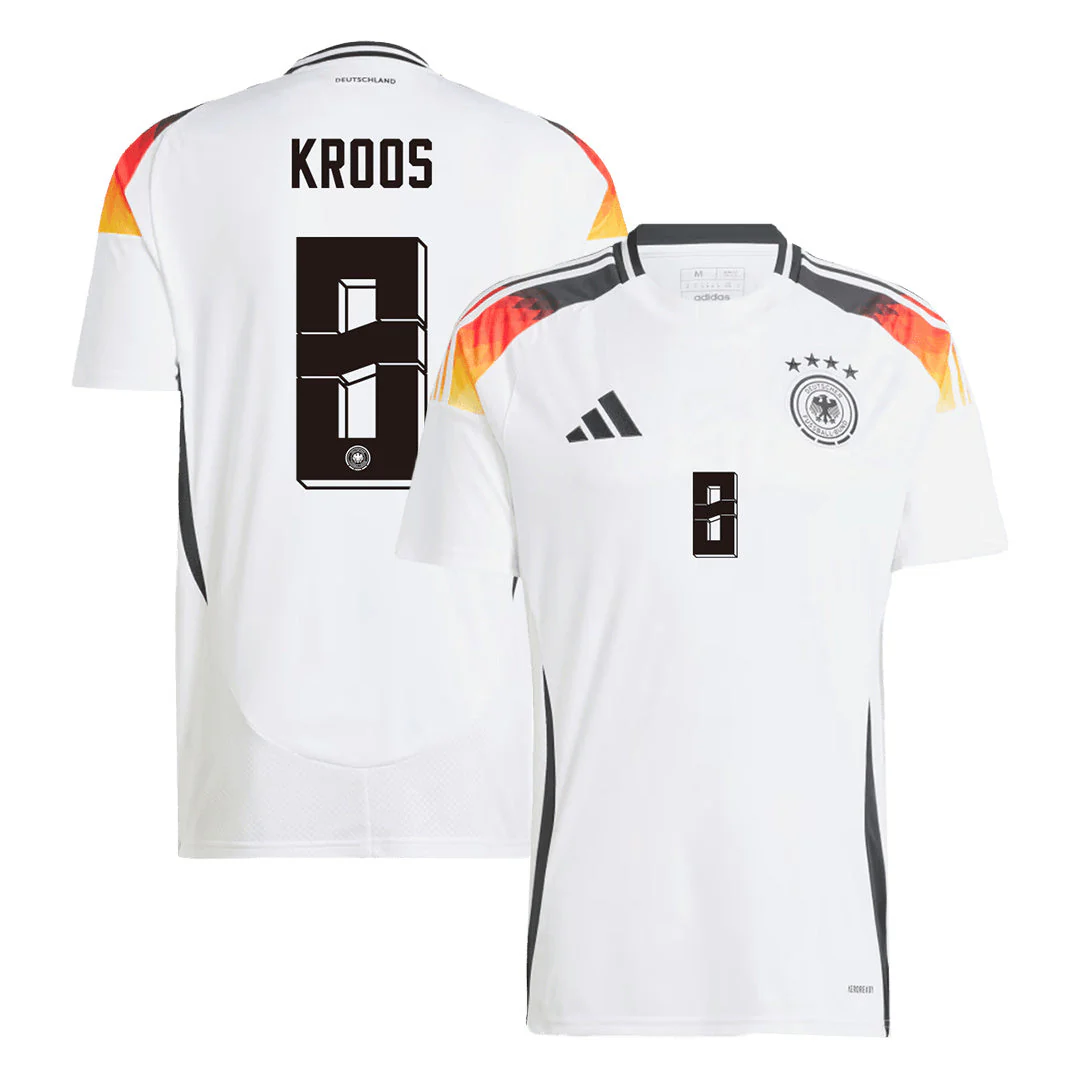 [Super quality] Men's home Soccer Jersey Germany KROOS #8 Euro 2024