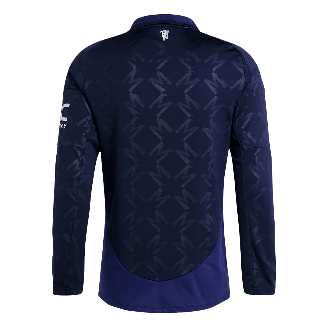 Manchester United Away Long Sleeve Soccer Jersey 2024/25