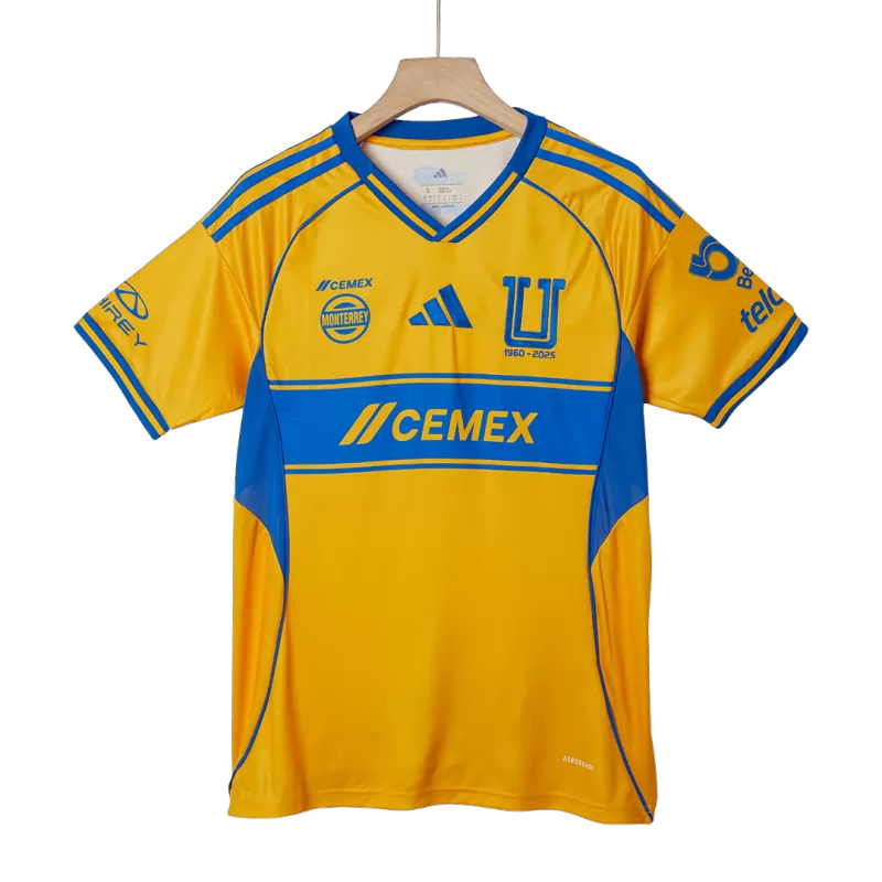 Tigres UANL Home Soccer Jersey 2025/26
