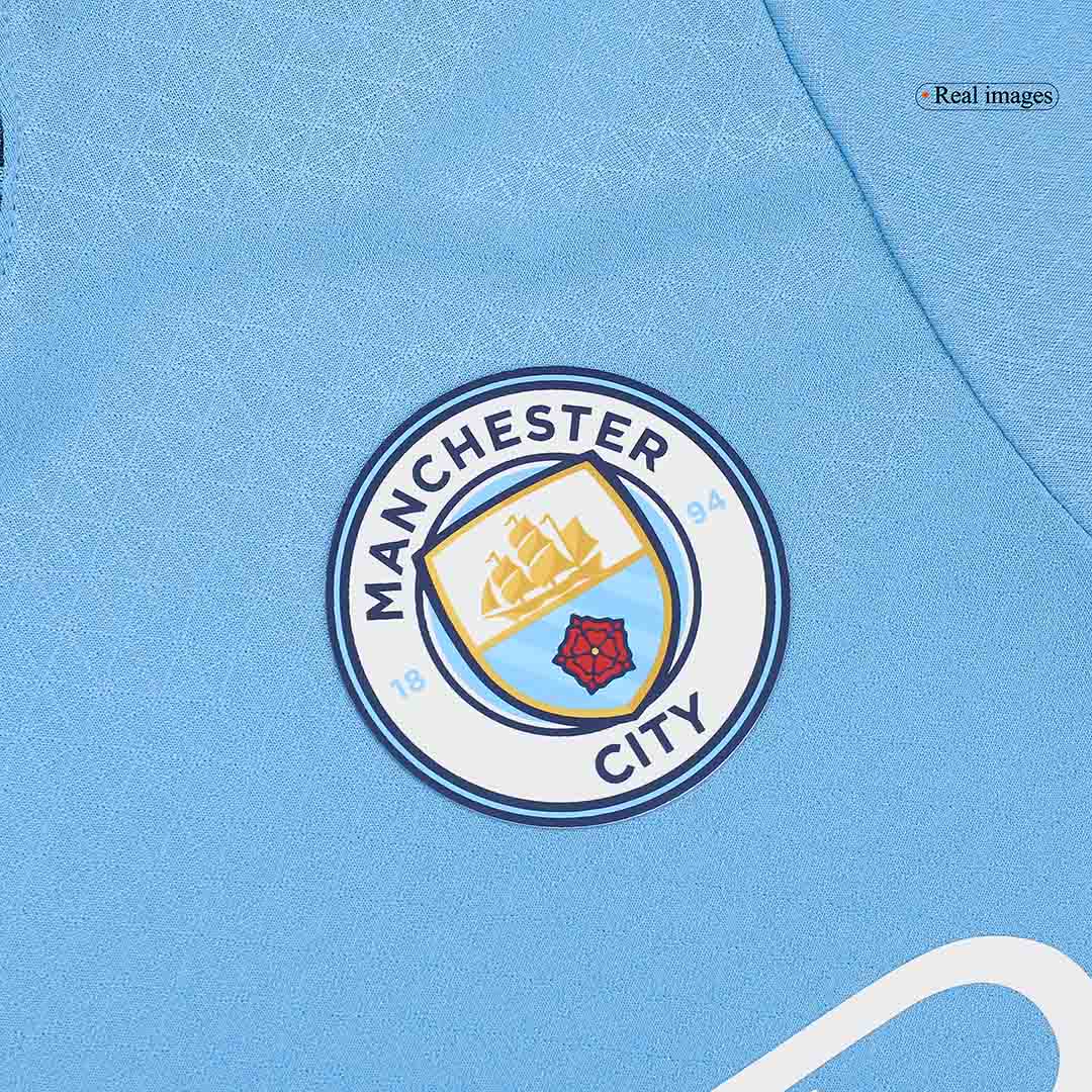 Player Version FODEN #47 Manchester City Home Soccer Jersey 2024/25 - UCL