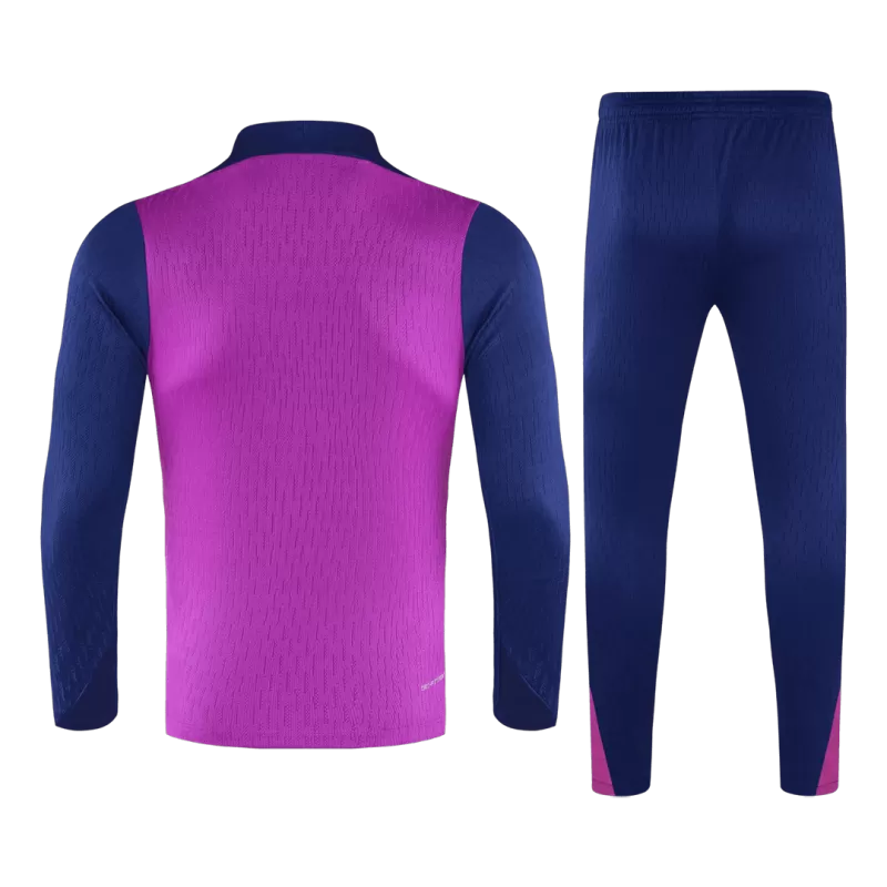 Barcelona 1/4 Zip Training Kit (Jacket + Pants) 2025/26 - Purple