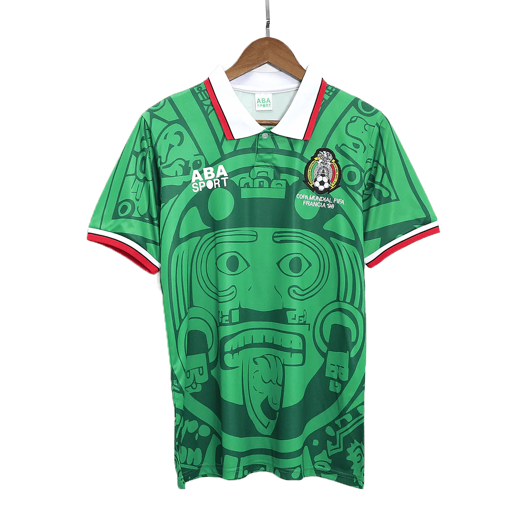 Mexico Home Retro Soccer Jersey 1998