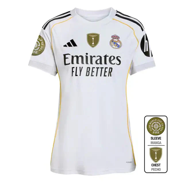 Women's Real Madrid Third Home Soccer Jersey 2025/26