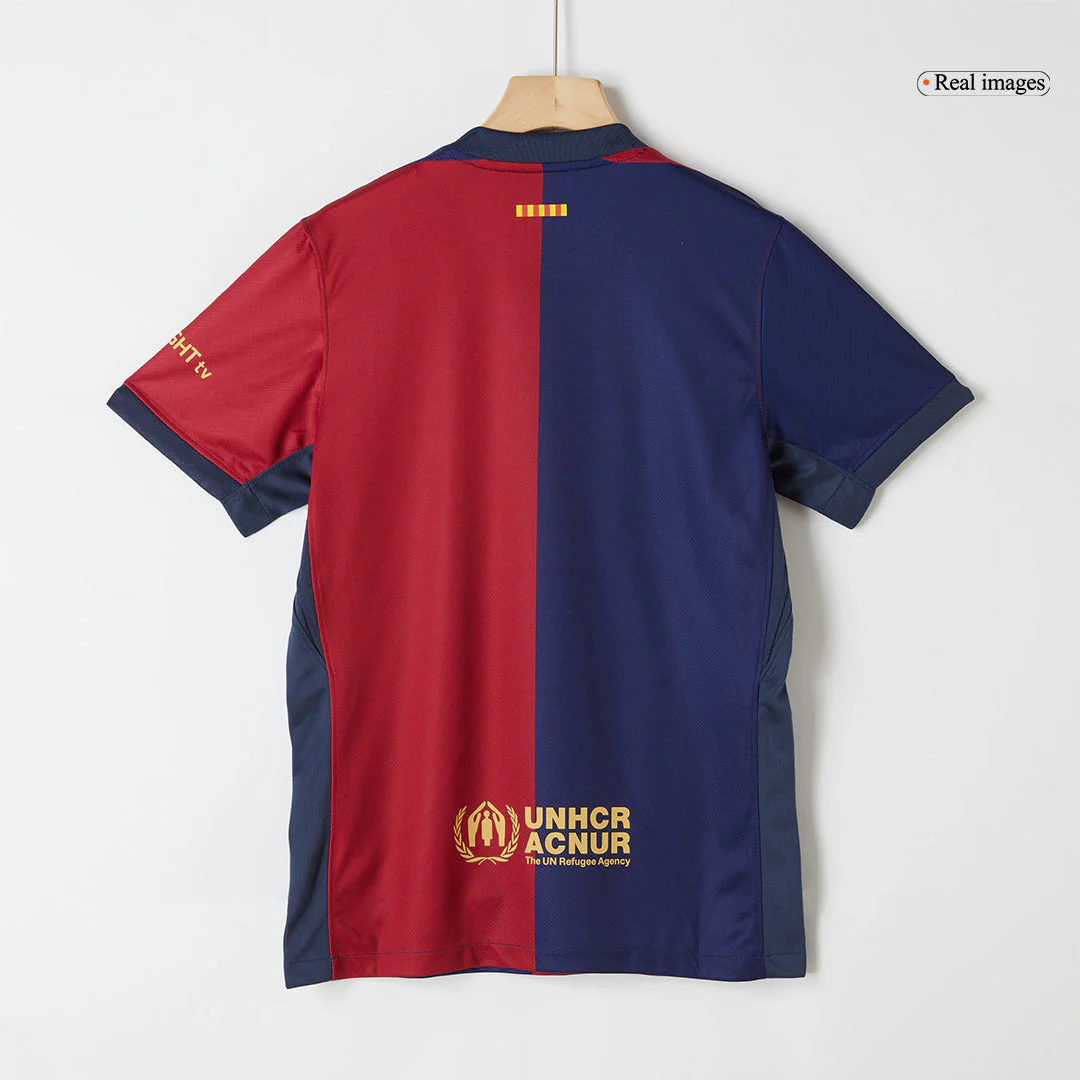 Barcelona Home Soccer Jersey 2024/25 - COLDPLAY