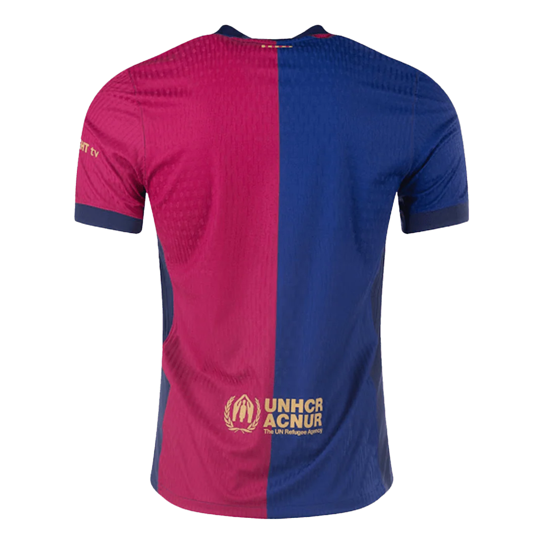 Player Version Barcelona Home Soccer Jersey 2024/25 - COLDPLAY