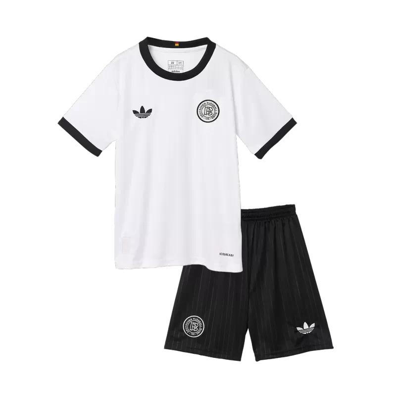 Kid's Germany Soccer Jersey Kit(Jersey+Shorts) 2025 - 125th Anniversary