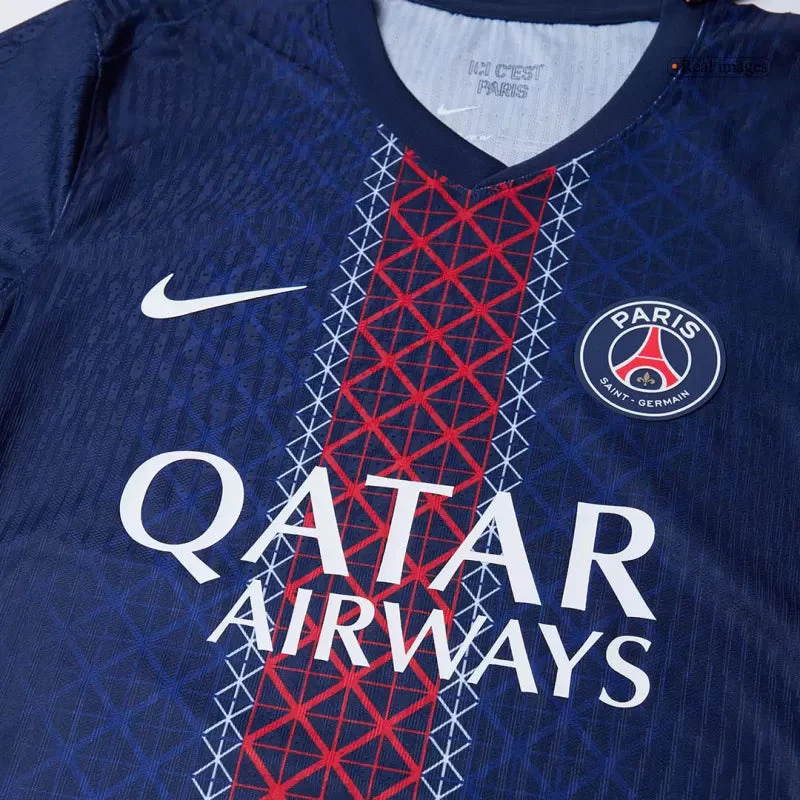 Player Version PSG Home Soccer Jersey 2025/26 - Slim Fit