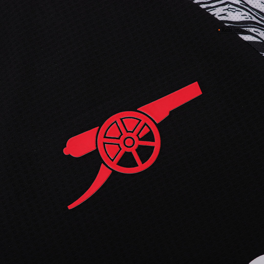 Player Version SAKA #7 Arsenal Away Soccer Jersey 2024/25