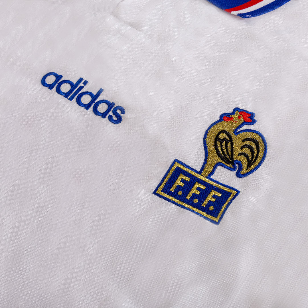 Retro 1994 France Away Soccer Jersey
