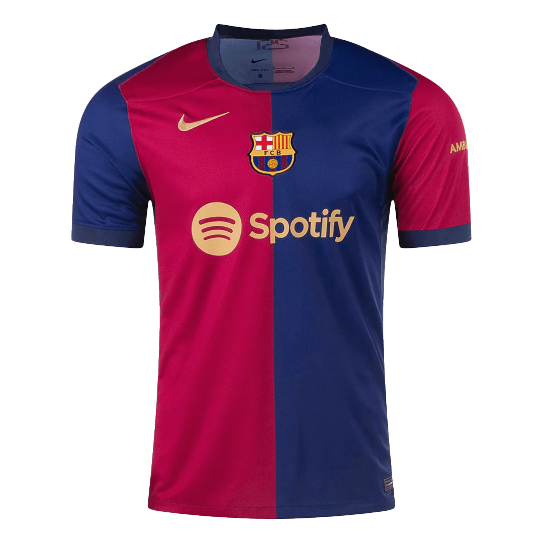 RAPHINHA #11 Barcelona Home Soccer Jersey 2024/25