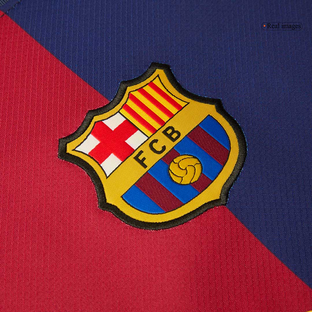 F.DE JONG #21 Barcelona Home Soccer Jersey 2024/25