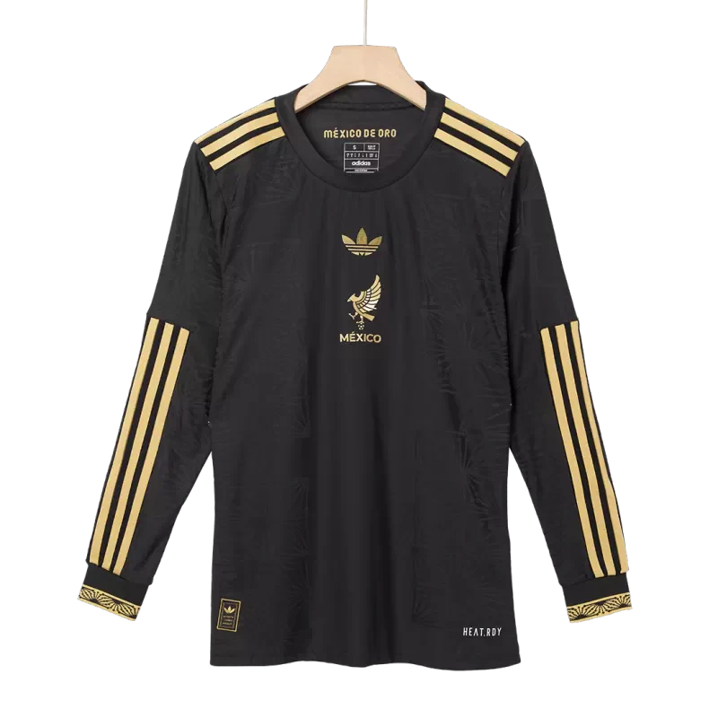 Player Version Mexico Third Away Long Sleeve Jerseys Kit 2025- Gold Cup - Slim Fit