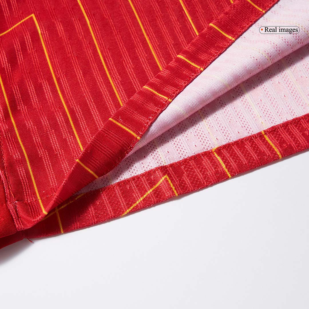 Player Version M.SALAH #11 Liverpool Home Soccer Jersey 2024/25