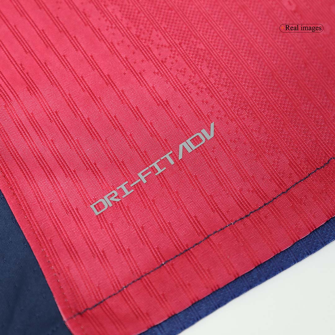 Player Version GAVI #6 Barcelona Home Soccer Jersey 2024/25 - Spotify Logo Without Text