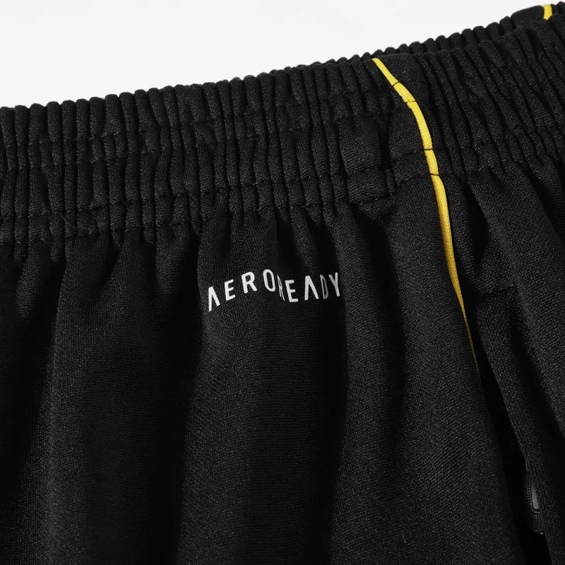 Real Madrid 1/4 Zip Tracksuit Kit (Jacket+Pants) 2025/26 - Black