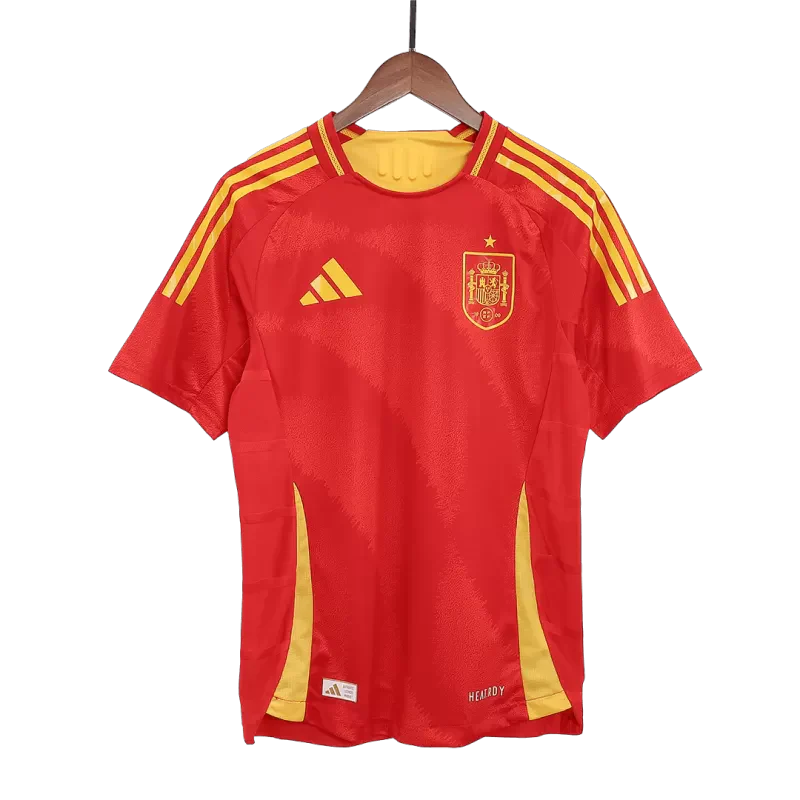 Player Version Spain Home Soccer Jersey Euro 2024 - Slim Fit