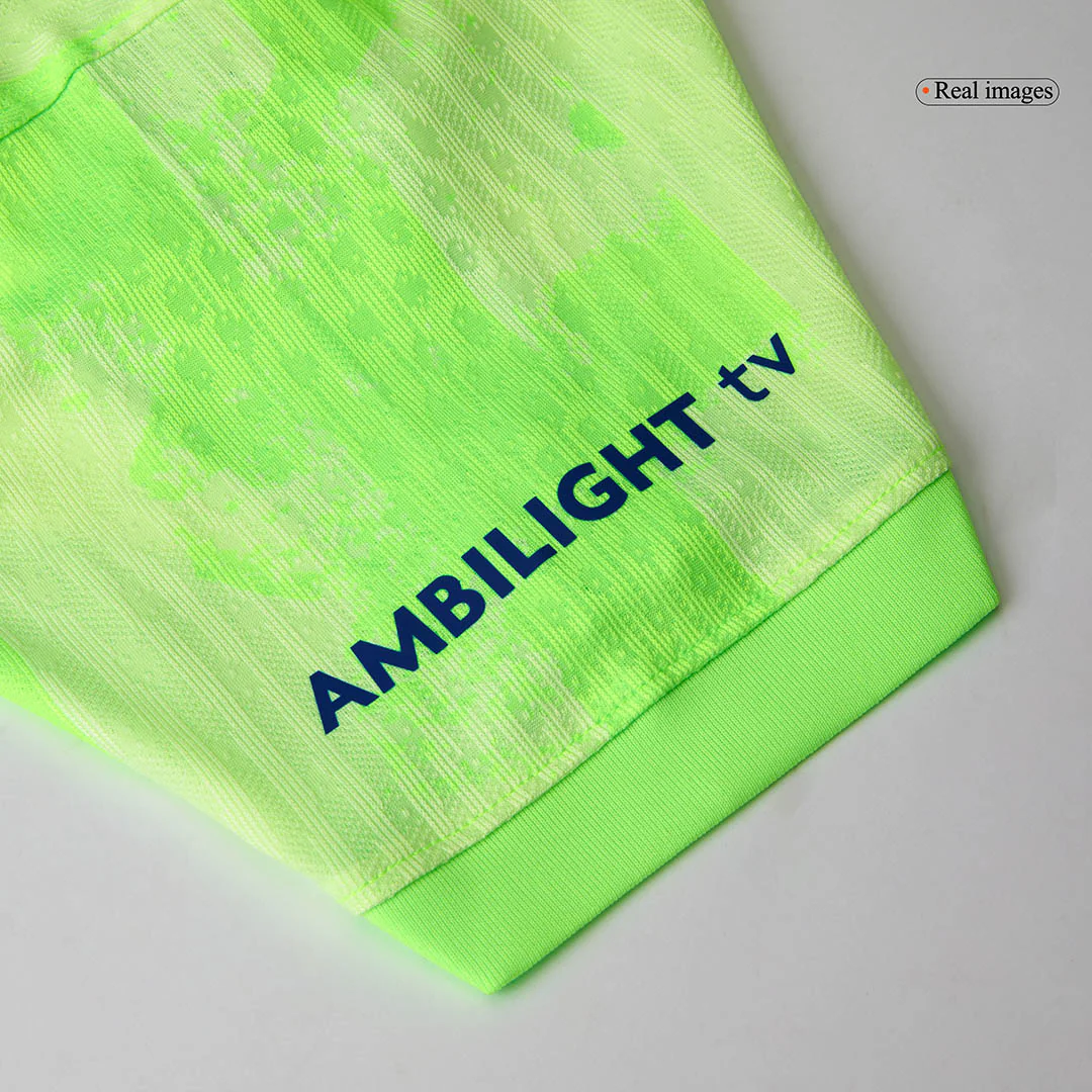 Player Version LAMINE YAMAL #19 Barcelona Third Away Soccer Jersey 2024/25- UCL Spotify Logo Without Text