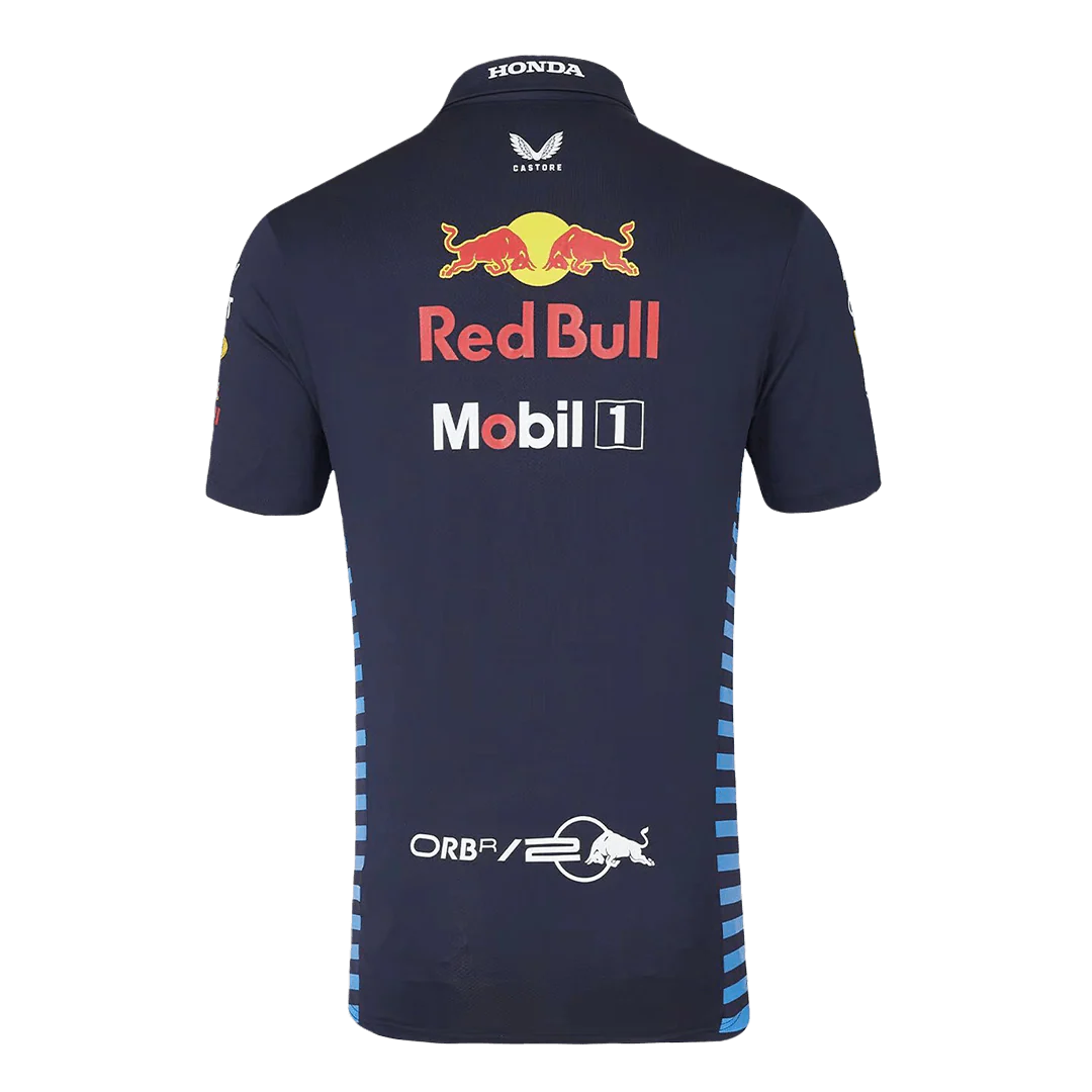 Red Bull F1 Racing Team Polo 2024 - Navy Plus Size(3XL-5XL)