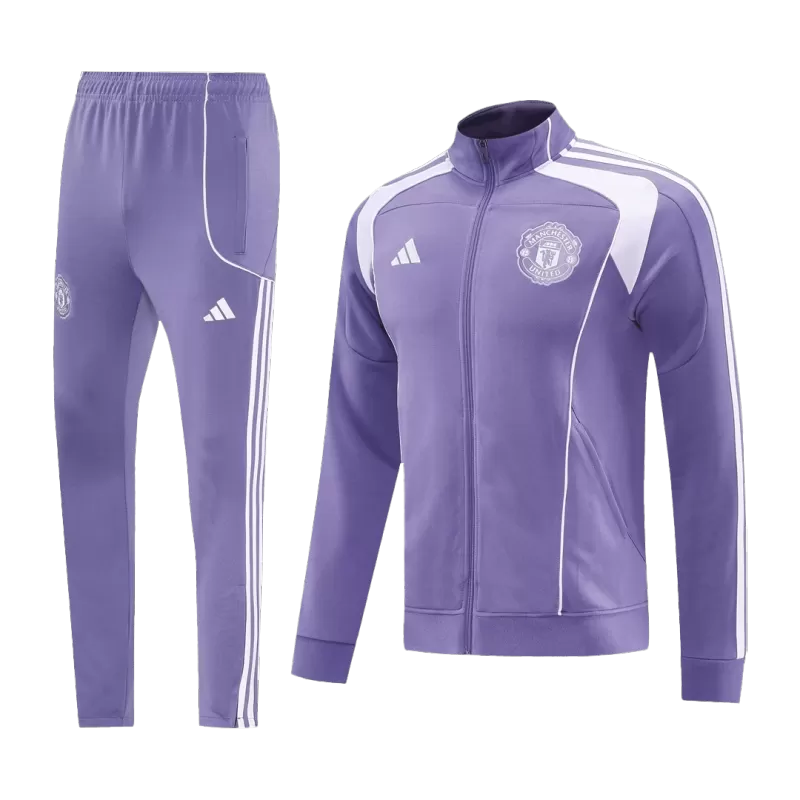 Manchester United Training Jacket Kit (Jacket+Pants) 2025/26 - Purple