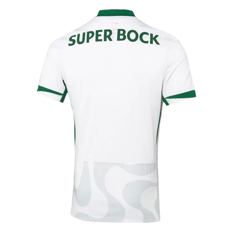 Player Version Sporting CP Soccer Jersey 2025/26 - White - Slim Fit