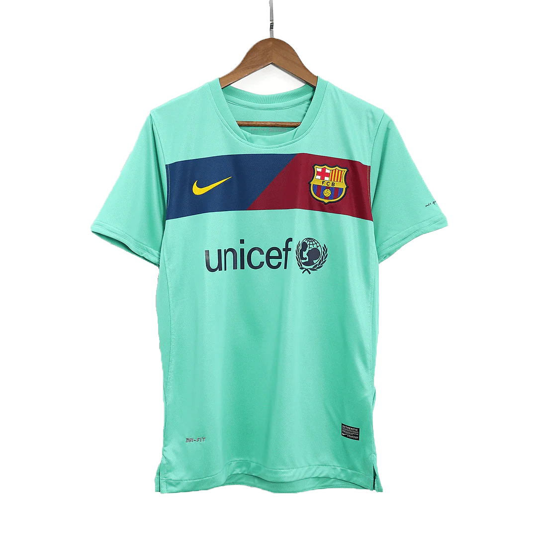 Retro XAVI #6 2010/11 Barcelona Away Soccer Jersey