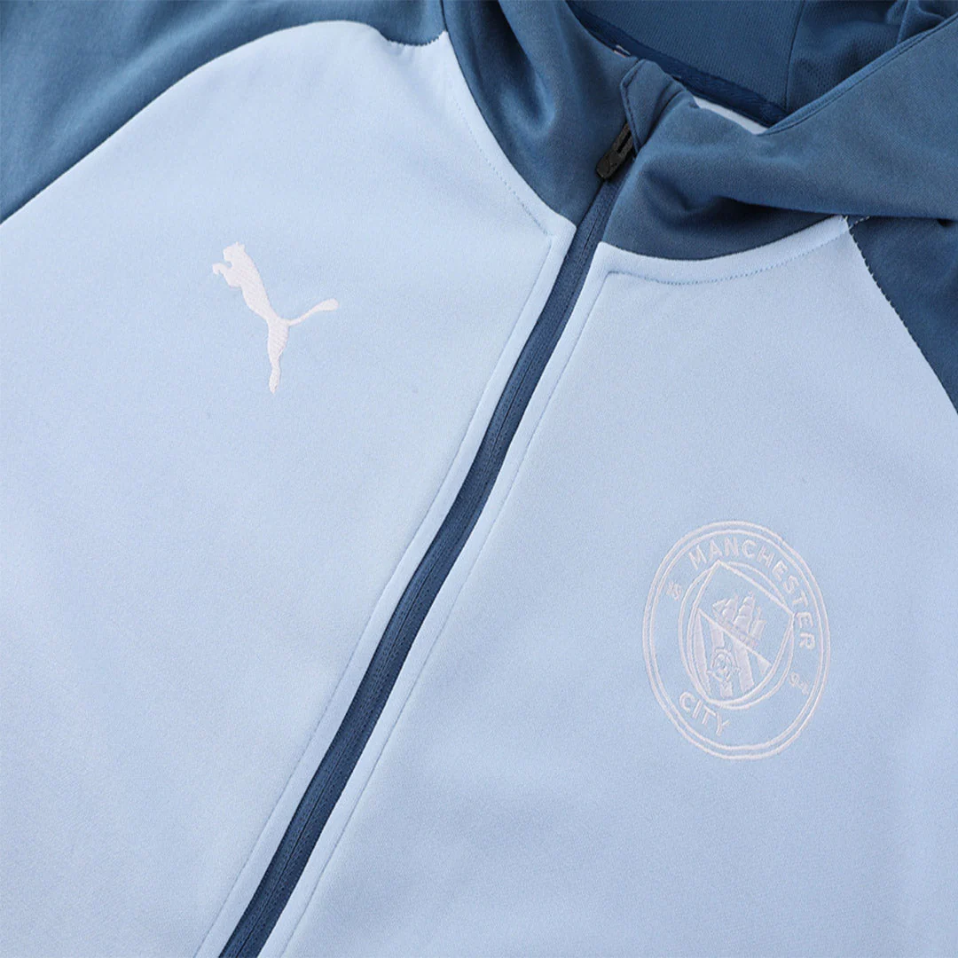 Manchester City Hoodie Training Kit (Jacket+Pants) 2024/25