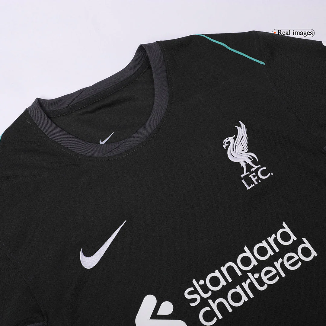 CHIESA #14 Liverpool Away Soccer Jersey 2024/25 - UCL