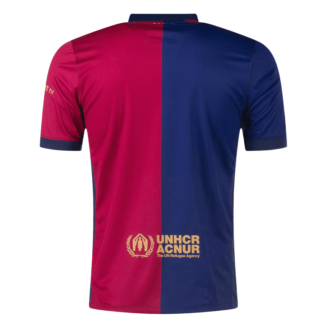 Barcelona Home Soccer Jersey 2024/25 - COLDPLAY