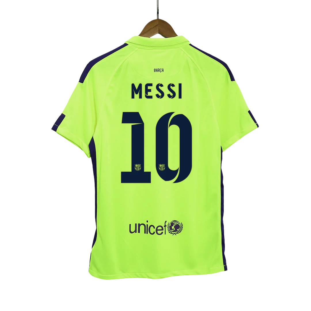 Retro MESSI #10 2014/15 Barcelona Third Away Soccer Jersey