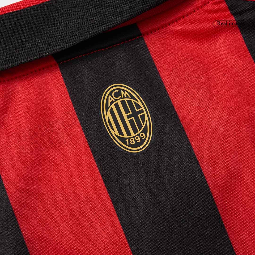 #125 AC Milan 125th Anniversary Long Sleeve Soccer Jersey 2024/25