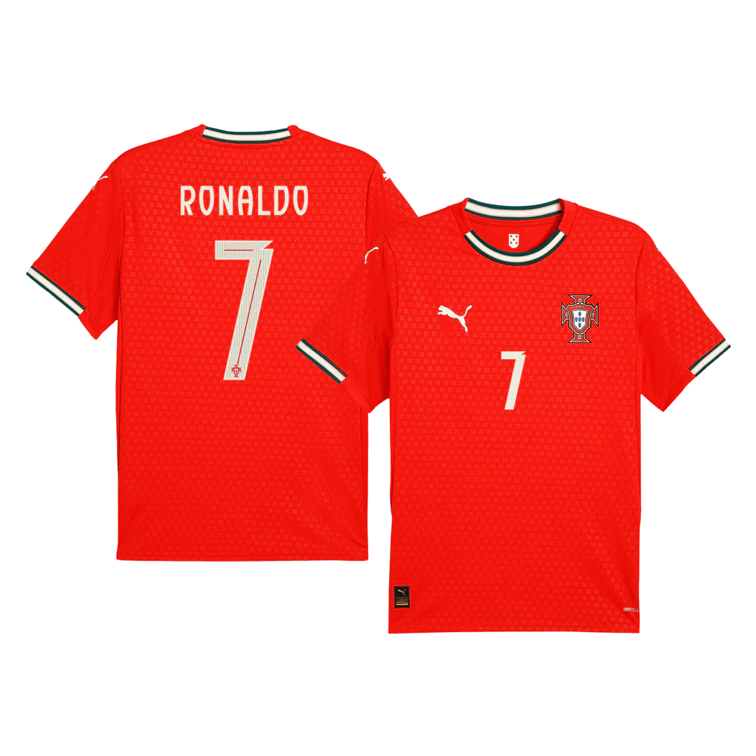 RONALDO #7 Portugal Home Soccer Jersey 2025