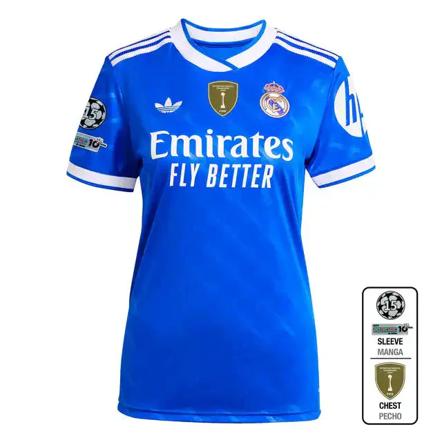 Women's Real Madrid Third Away Soccer Jersey 2025/26