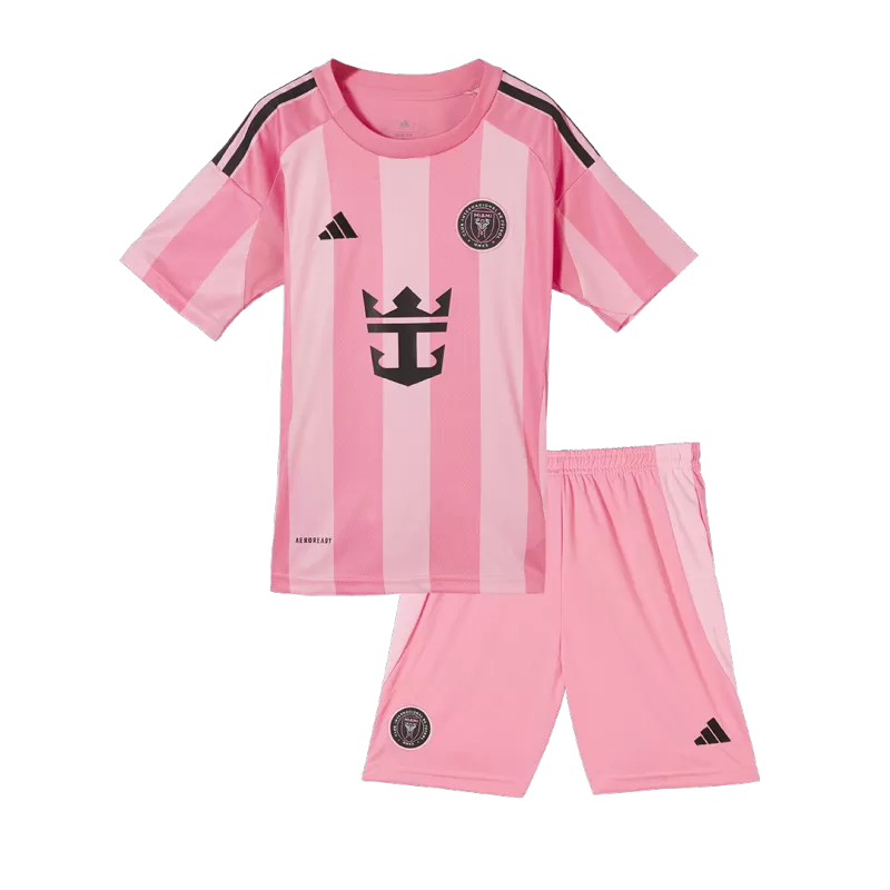 Kid's Inter Miami CF Home Soccer Kit(Shirt + Shorts) 2025