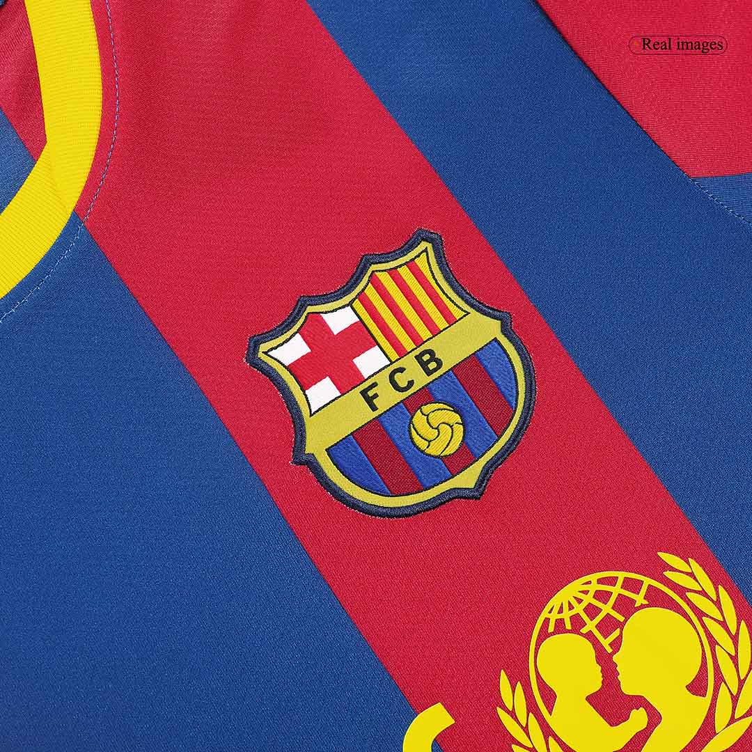 Retro A.INIESTA #8 2010/11 Barcelona Home Soccer Jersey