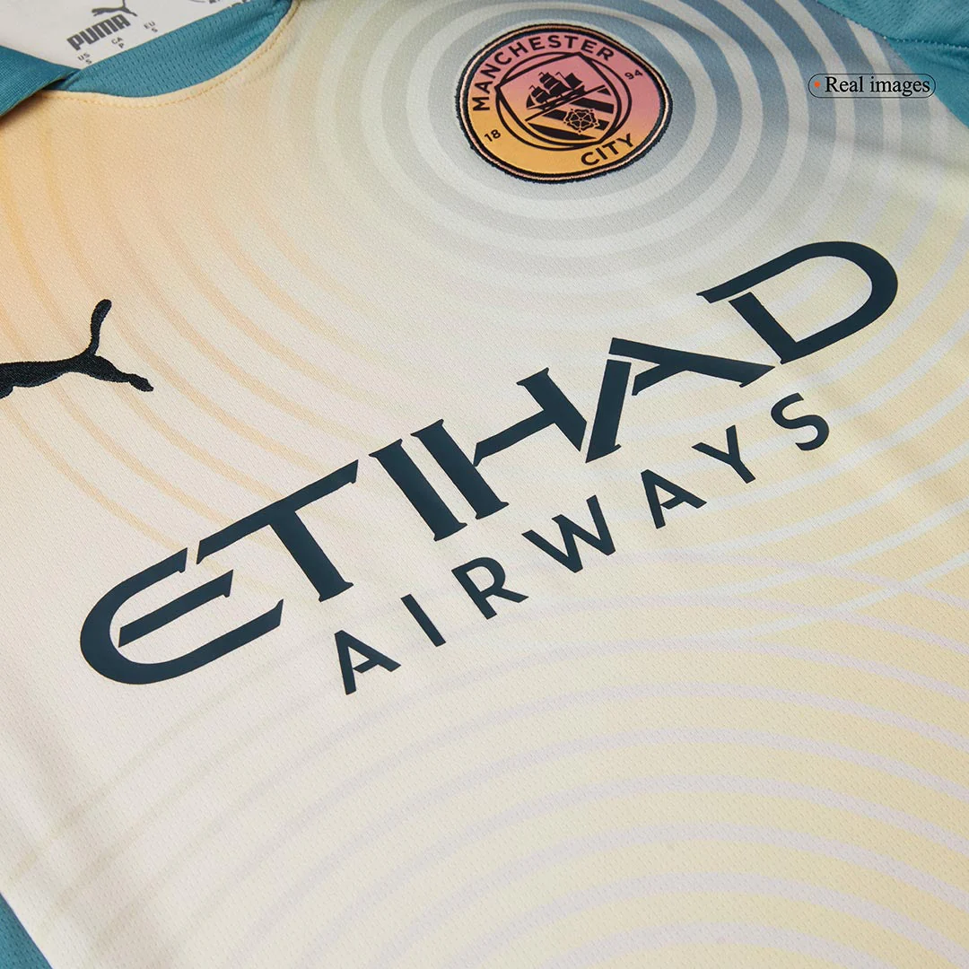 HAALAND #9 Manchester City Fourth Away Soccer Jersey 2024/25 - Definitely City