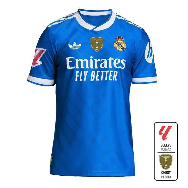 Player Version Real Madrid Third Away Soccer Jersey 2025/26 - Slim Fit