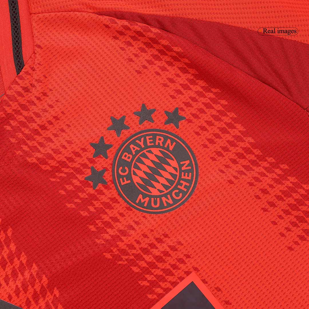 Player Version Müller #25 Bayern Munich Home Soccer Jersey 2024/25