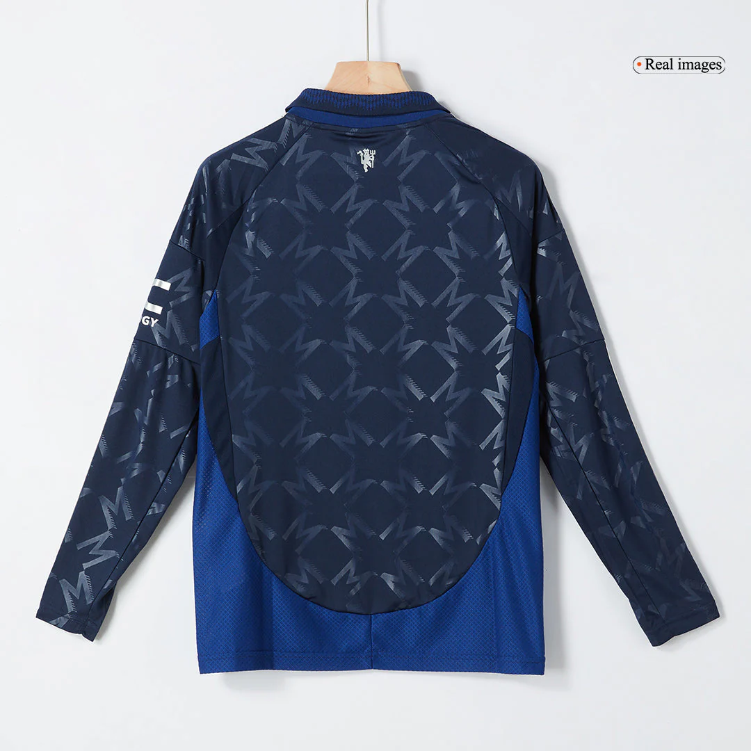 Manchester United Away Long Sleeve Soccer Jersey 2024/25