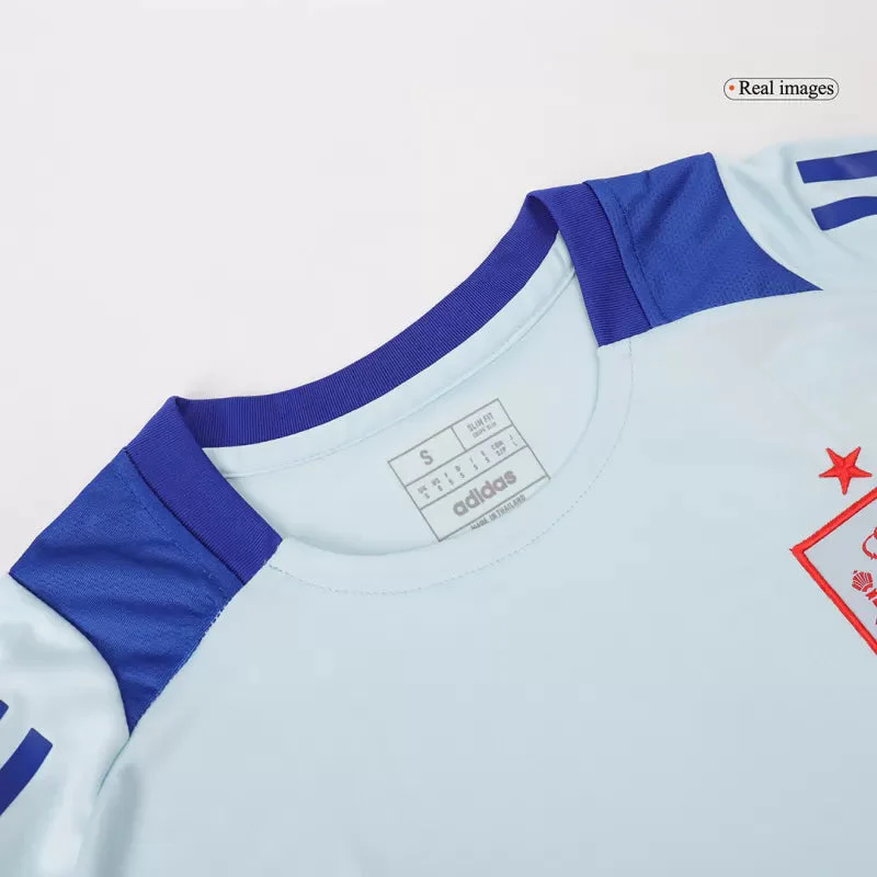Spain Pre-Match Soccer Jersey EURO 2024 - Light Blue
