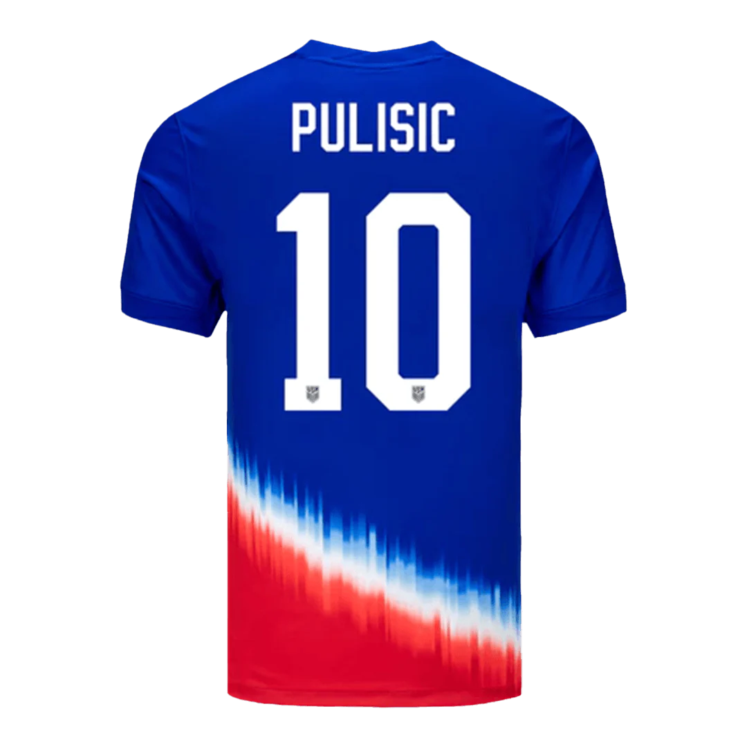 [Super Quality] Men's USA PULISIC #10 Away Soccer Jersey Copa América 2024
