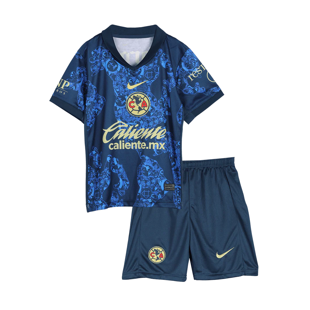Kid's Club America Away Soccer Jersey Kit(Jersey+Shorts) 2024/25