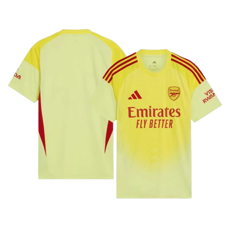 Arsenal Goalkeeper Soccer Jersey 2025/26 Yellow