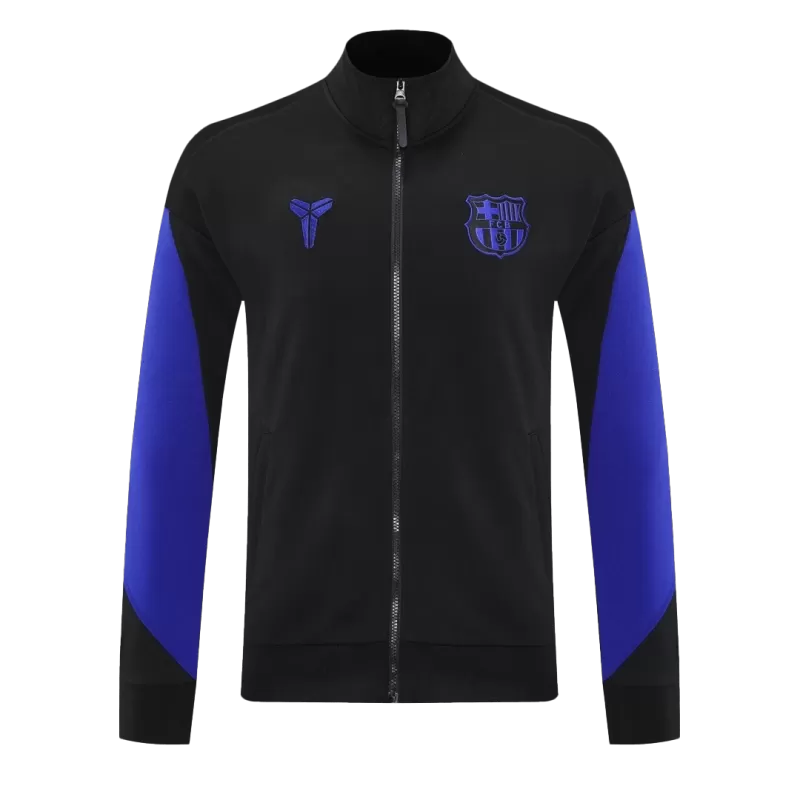 Barcelona Training Jacket Kit (Jacket+Pants) 2025/26 - Black&Blue