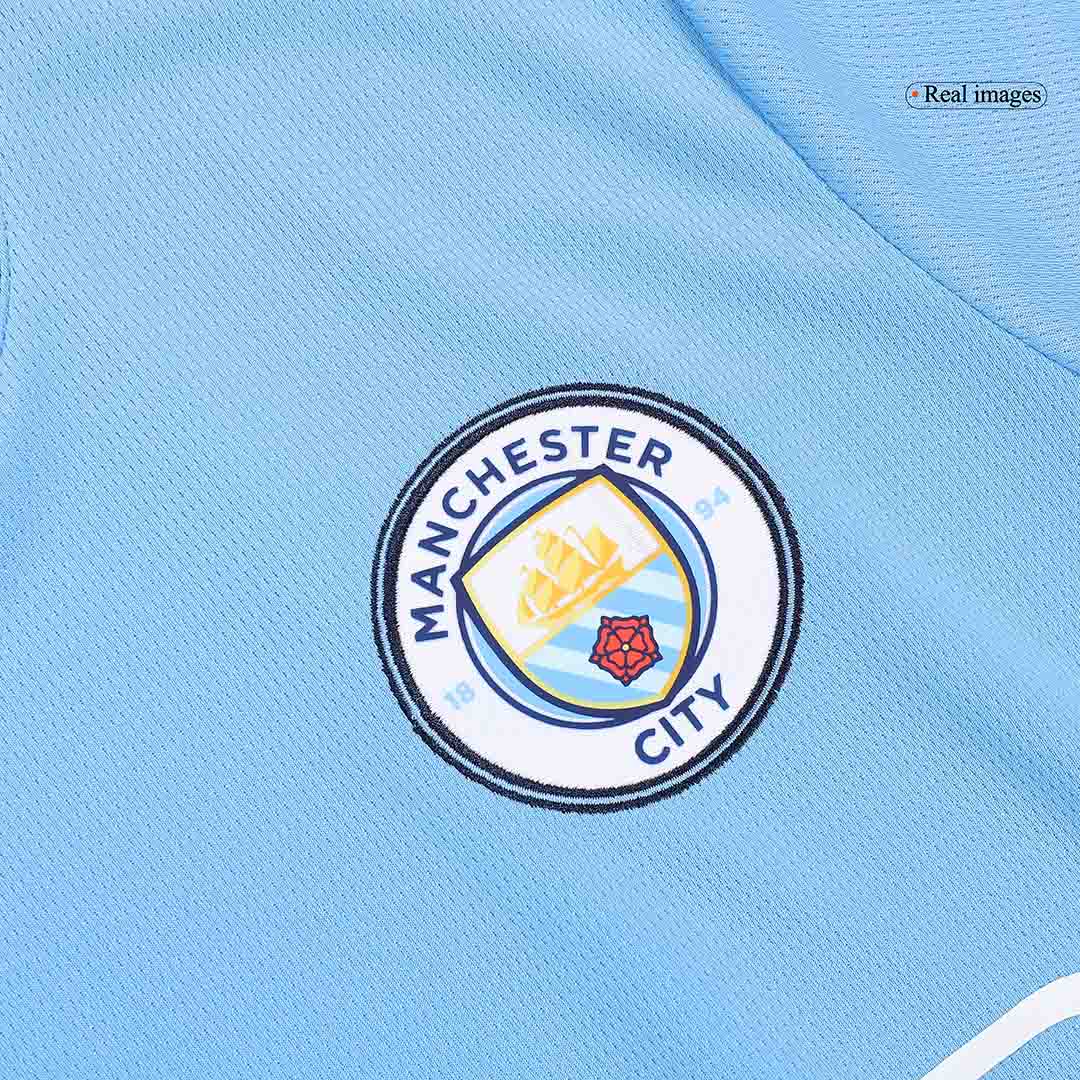 HAALAND #9 Manchester City Home Soccer Jersey 2024/25 - UCL