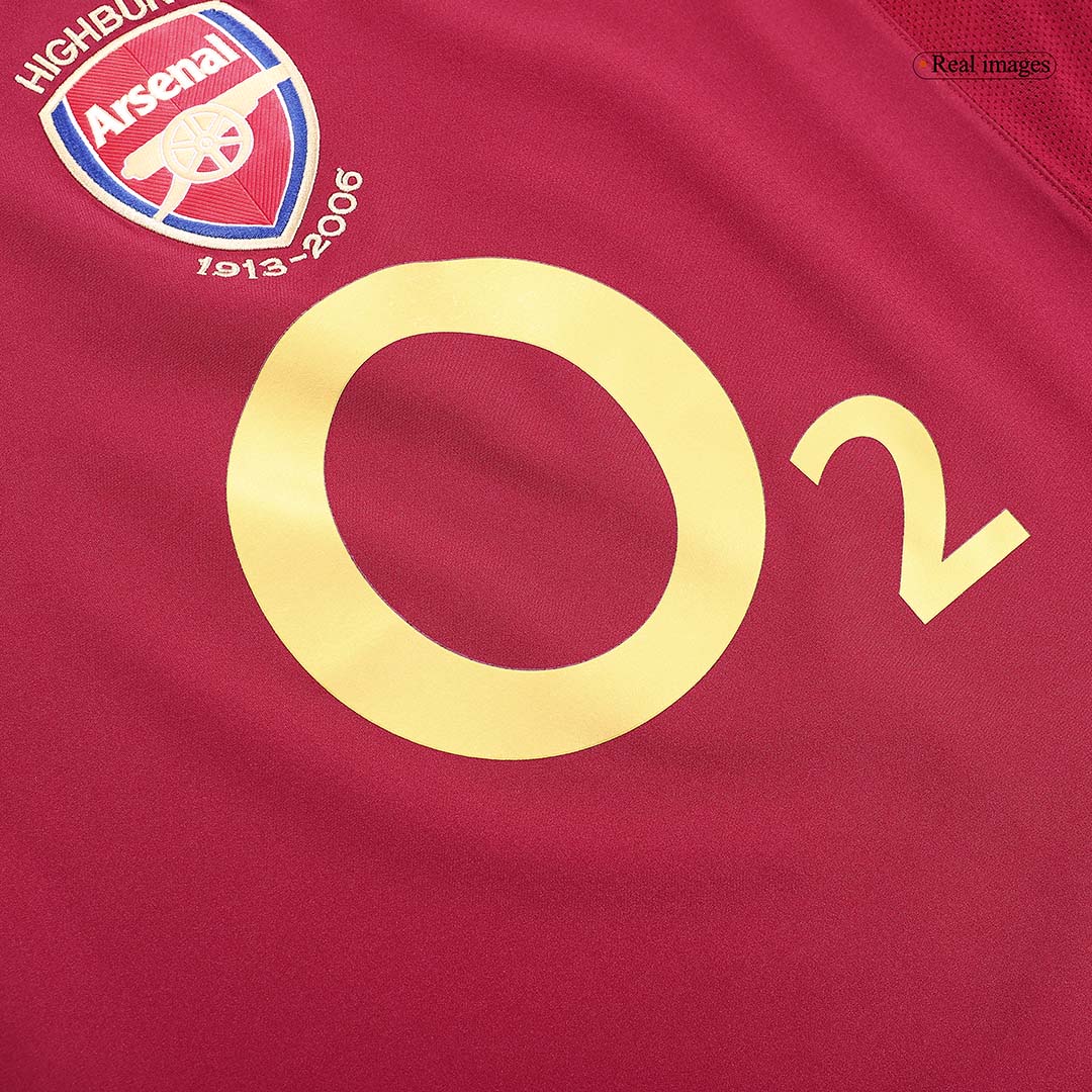 Retro HENRY #14 2005/06 Arsenal Home Soccer Jersey