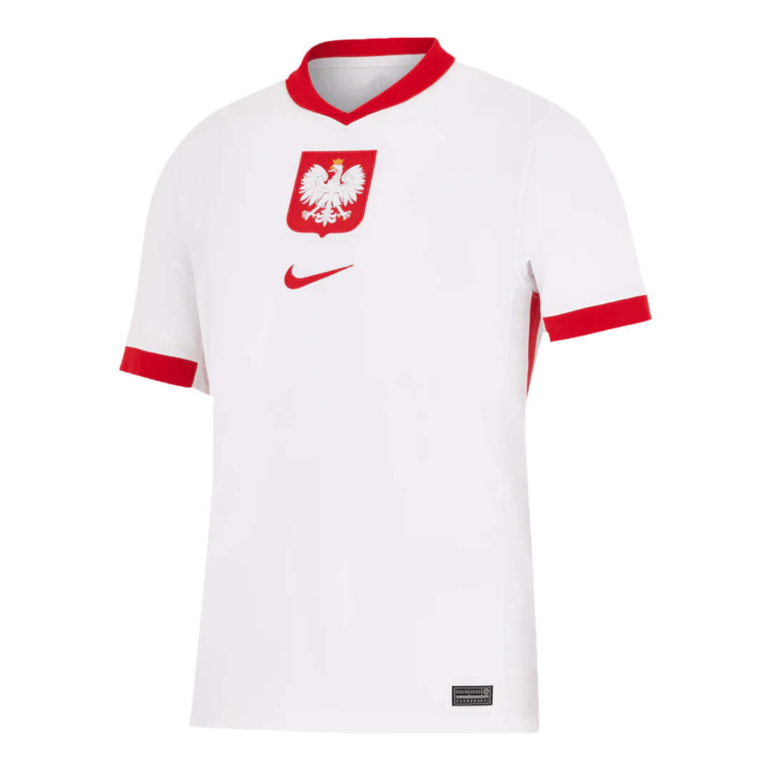 Poland Home Euro 2024 Soccer Jersey