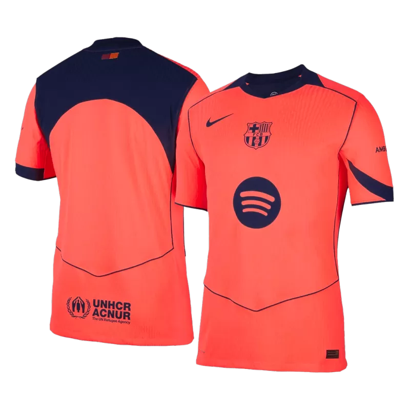 Player Version Barcelona Third Away Soccer Jersey 2025/26- Spotify Logo Without Text - Slim Fit