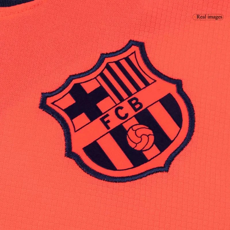 Barcelona Third Away Long Sleeve Soccer Jersey 2025/26