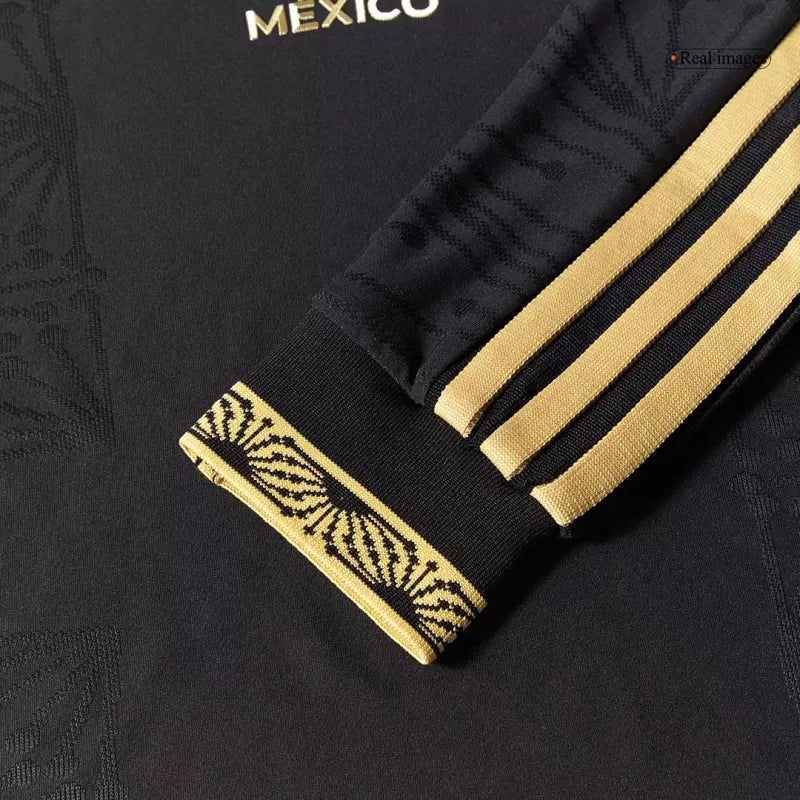 Player Version Mexico Third Away Long Sleeve Jerseys Kit 2025- Gold Cup - Slim Fit