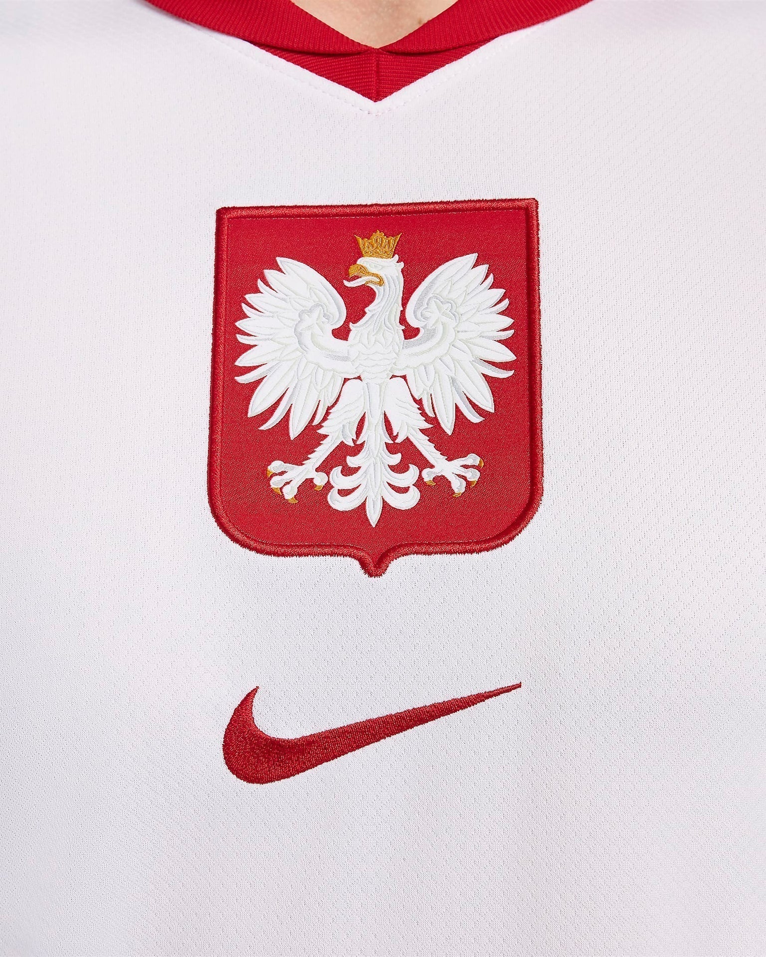 Poland Home Euro 2024 Soccer Jersey